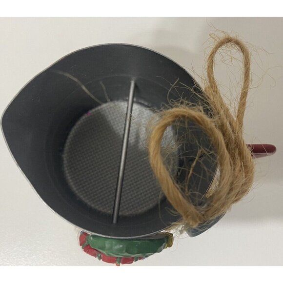 Snowman Flour Sifter Christmas Ornament Gooseberry Patch Baker Baking Gift - Picture 3 of 5